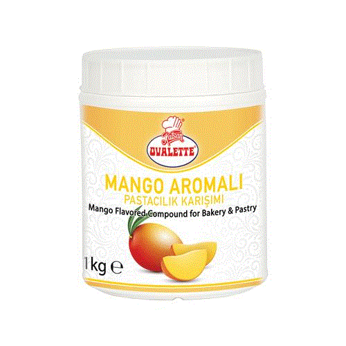 Ovalette Mango Sos 1 Kg – Meyve Özlü Pasta ve Tatlı Sosu