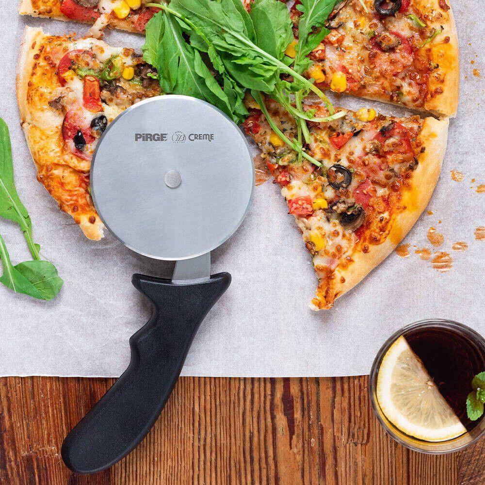 Pirge Creme Pizza Ruleti 10 cm SİYAH - 81104