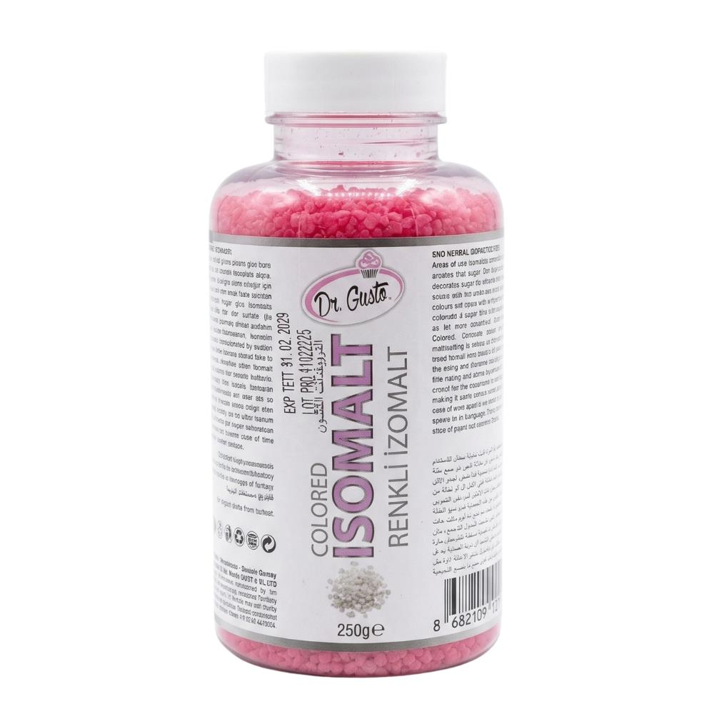 Renkli İzomalt (Isomalt) Pembe 250 GR – Şeker Sanatı ve Pasta Dekorasyon İçin