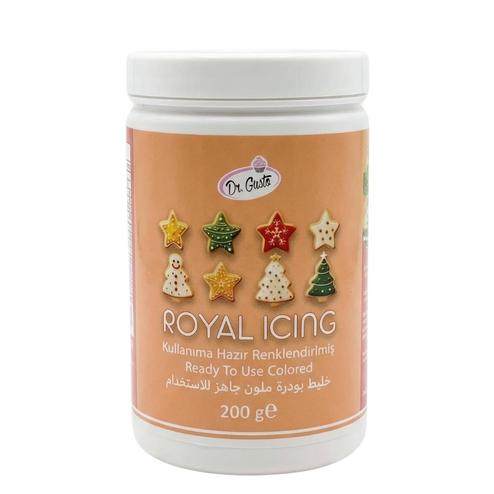 Royal Icing Turuncu 200 GR – Hazır Kurabiye ve Pasta Süsleme Kreması