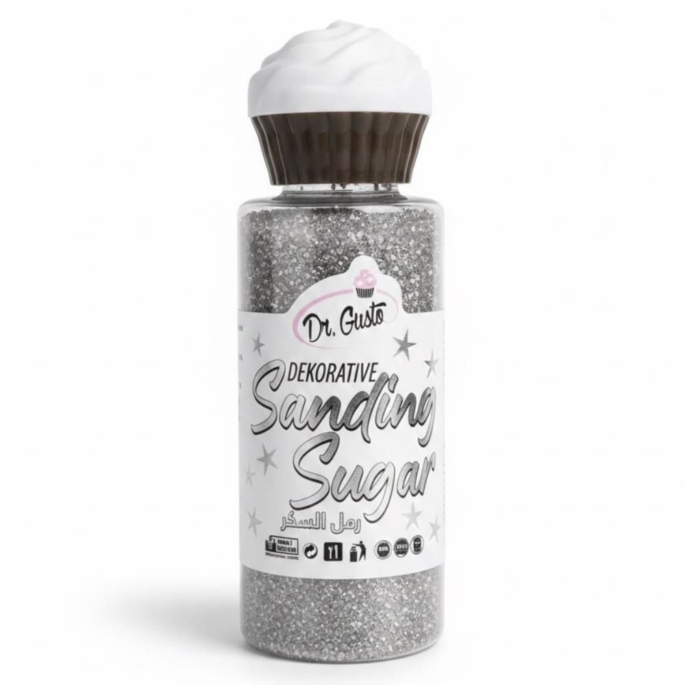 Sanding Şeker 3’lü Set 100 Gr – Altın, Gümüş ve Siyah Pasta & Tatlı Süsleme Şekeri