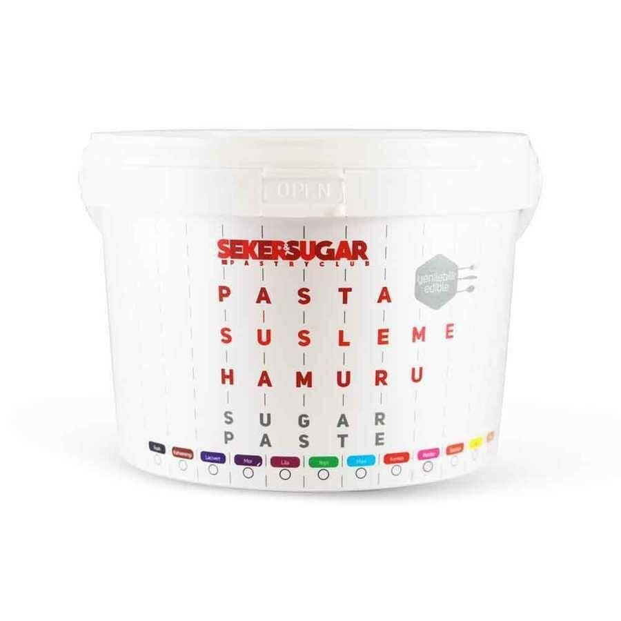 Şeker&Sugar Şeker Hamuru Mor 2,5 Kg 