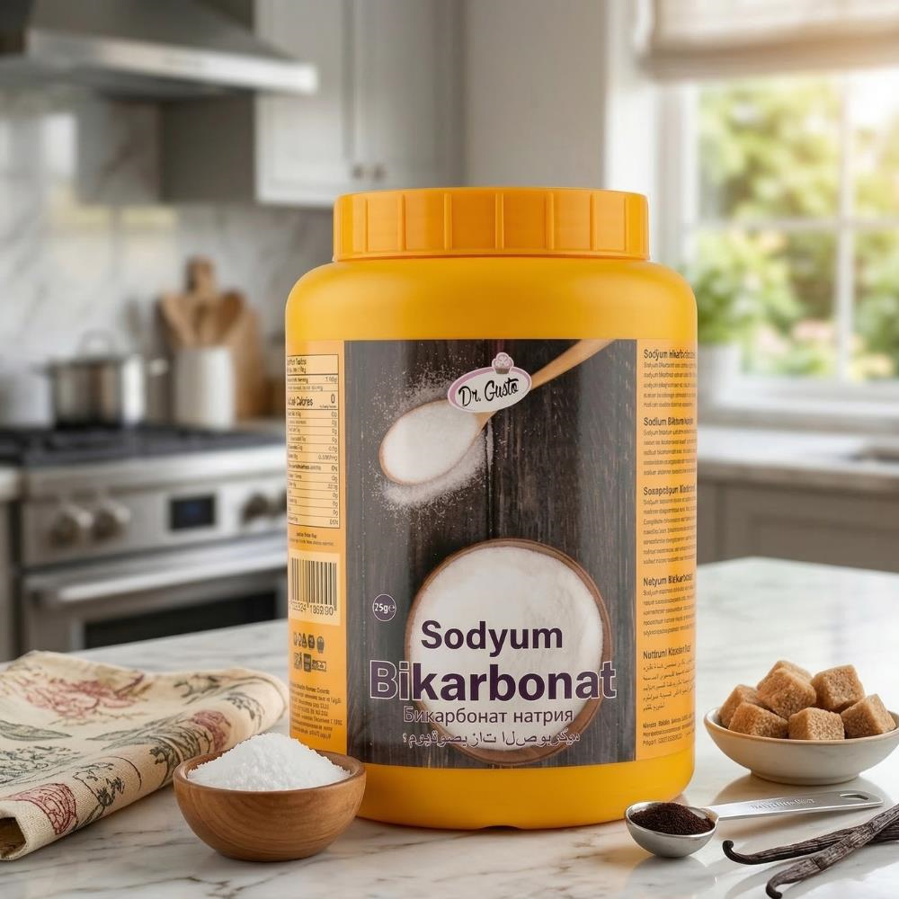 Sodyum Bikarbonat 2 KG – Gıda Tipi Karbonat (Sodium Bicarbonate) Hamur Kabartıcı