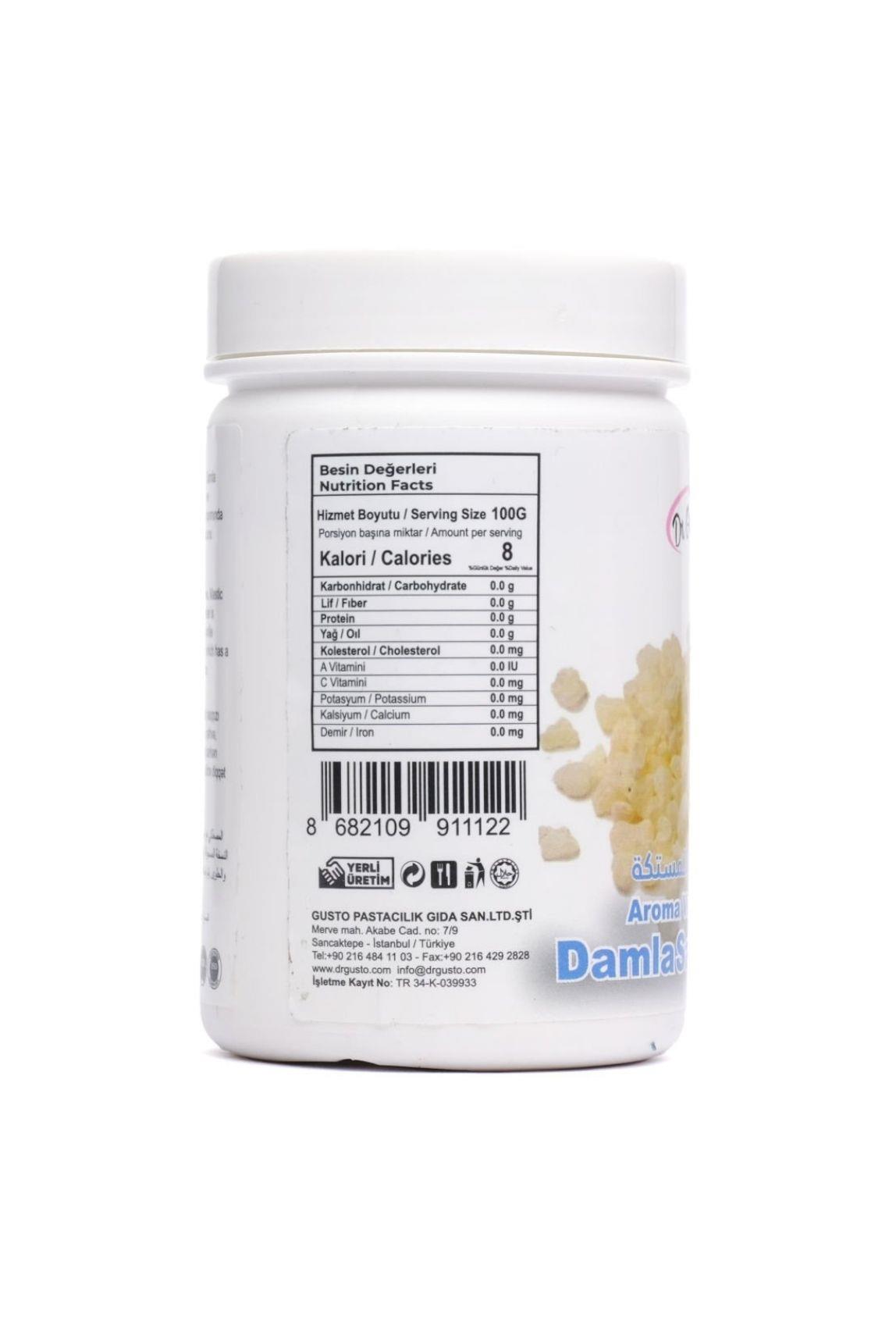 Toz Damla Sakızı 75 gr – Aromatik Doğal Lezzet Verici