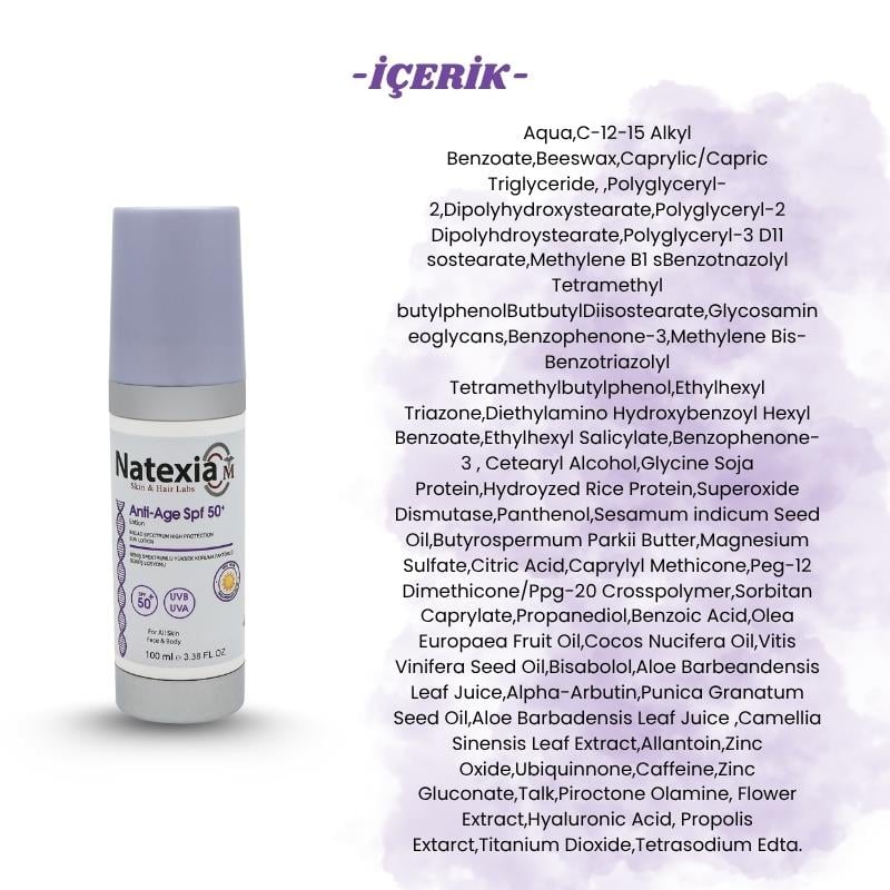 Natexia Anti-Age SPF50+ Lotion 100 ml