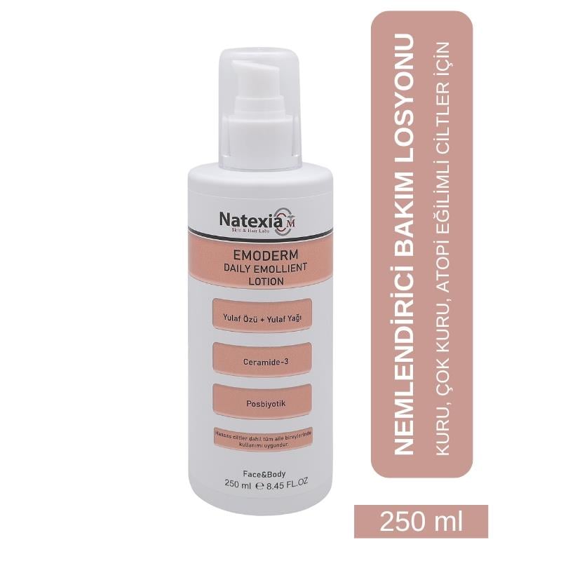 Natexia Emoderm Daily Emolient Lotion 250 ml