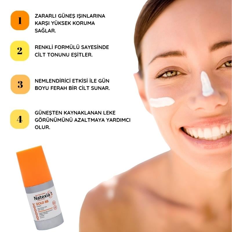 Natexia Gold BB Cream SPF50+ 50 ml