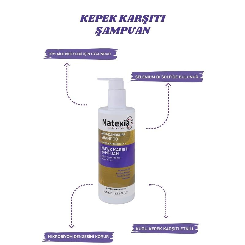 Natexia Kepek Karşıtı Şampuan 400 ml