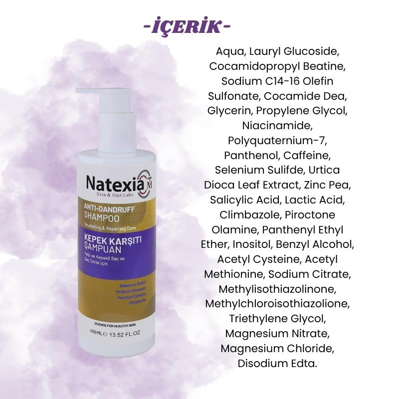Natexia Kepek Karşıtı Şampuan 400 ml