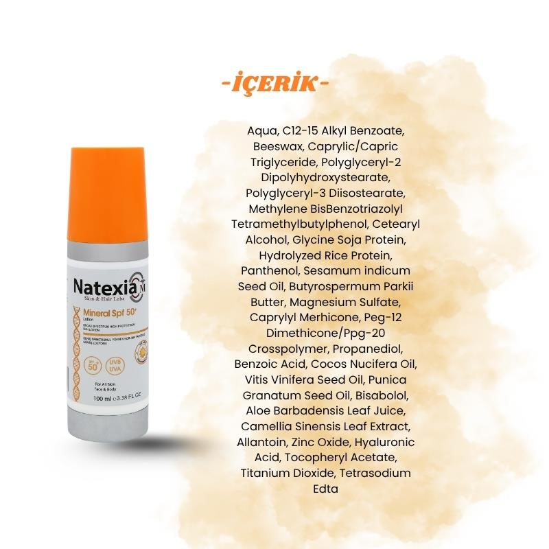 Natexia Mineral SPF50+ Lotion 100 ml