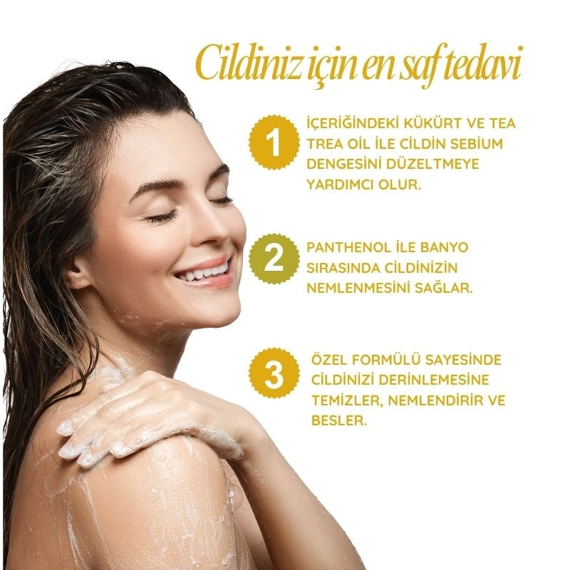 Natexia Scaderm Sulfur&TTO Wash Gel 400 ml