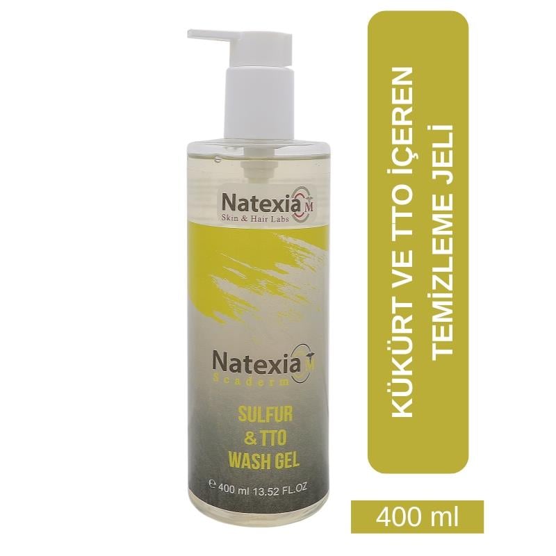Natexia Scaderm Sulfur&TTO Wash Gel 400 ml