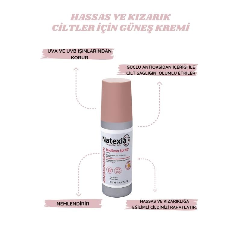 Natexia TelaRosa SPF50+ Lotion 100 ml