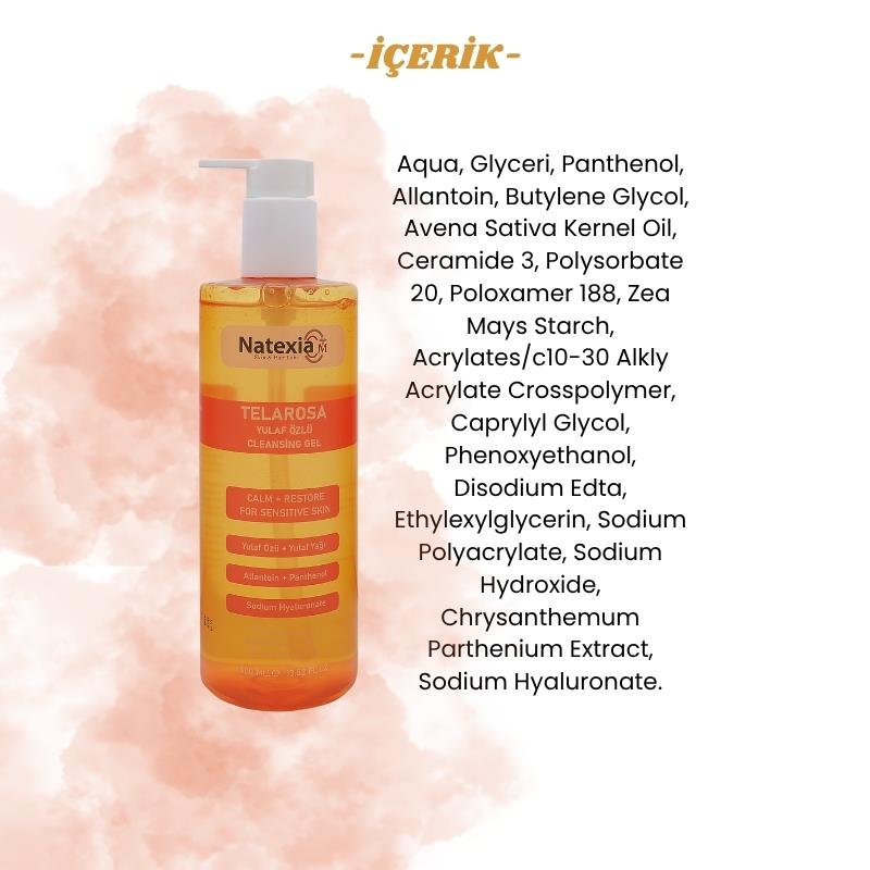 Natexia Telarosa (Yulaf Özlü) Cleasing Jel 400 ml