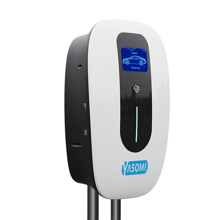 Duvar Tipi Elektrikli Araç Şarj Cihazı 11Kw Beyaz