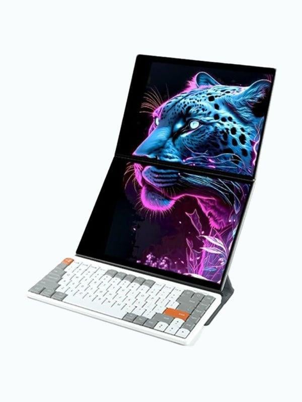 Yasomi Dual-Tech Ds135s Çift Ekran 16 GB Ram Alder Lake N100 2TB SSD Dizüstü Bilgisayar (Turuncu)