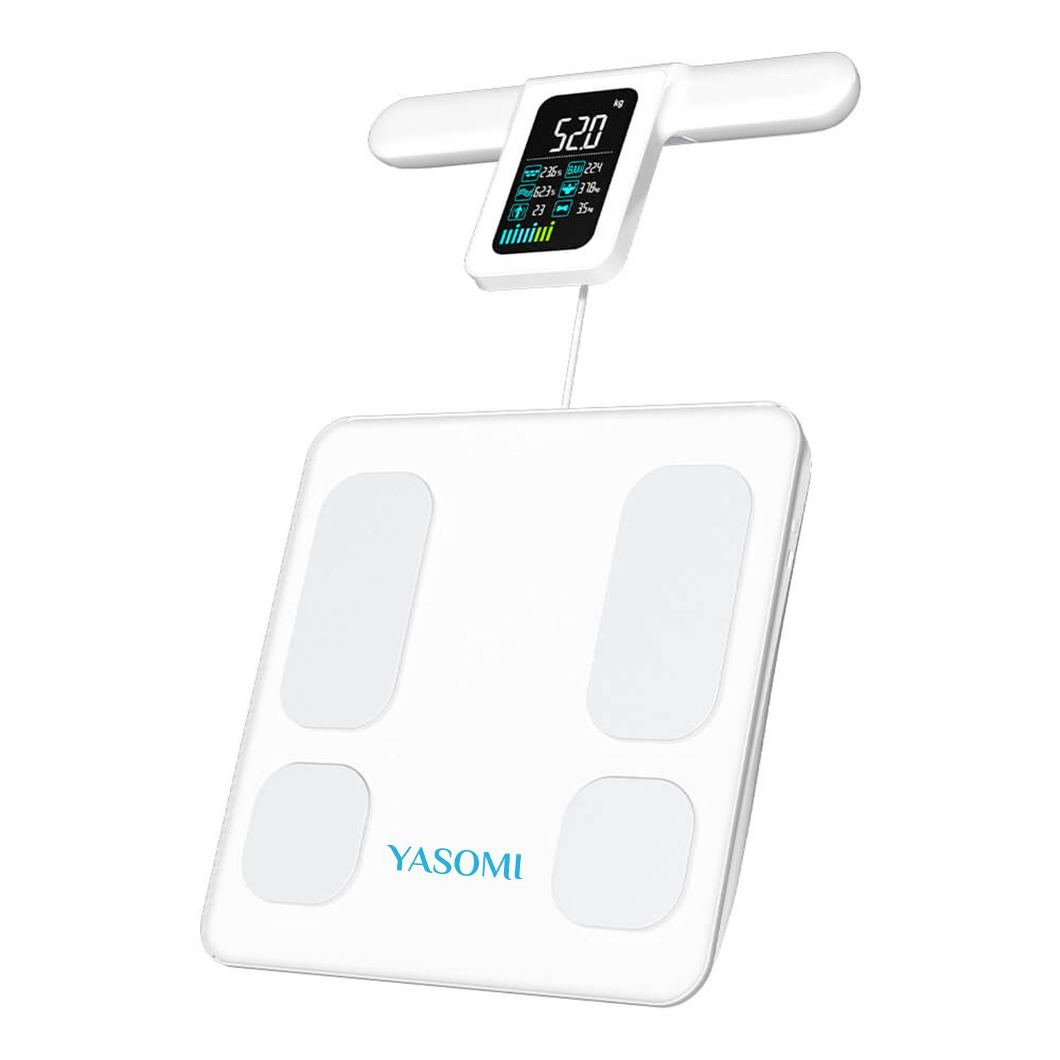 Yasomi FG2015 Mobil Uygulamalı Akıllı Tüm Vücut Analiz Tartısı