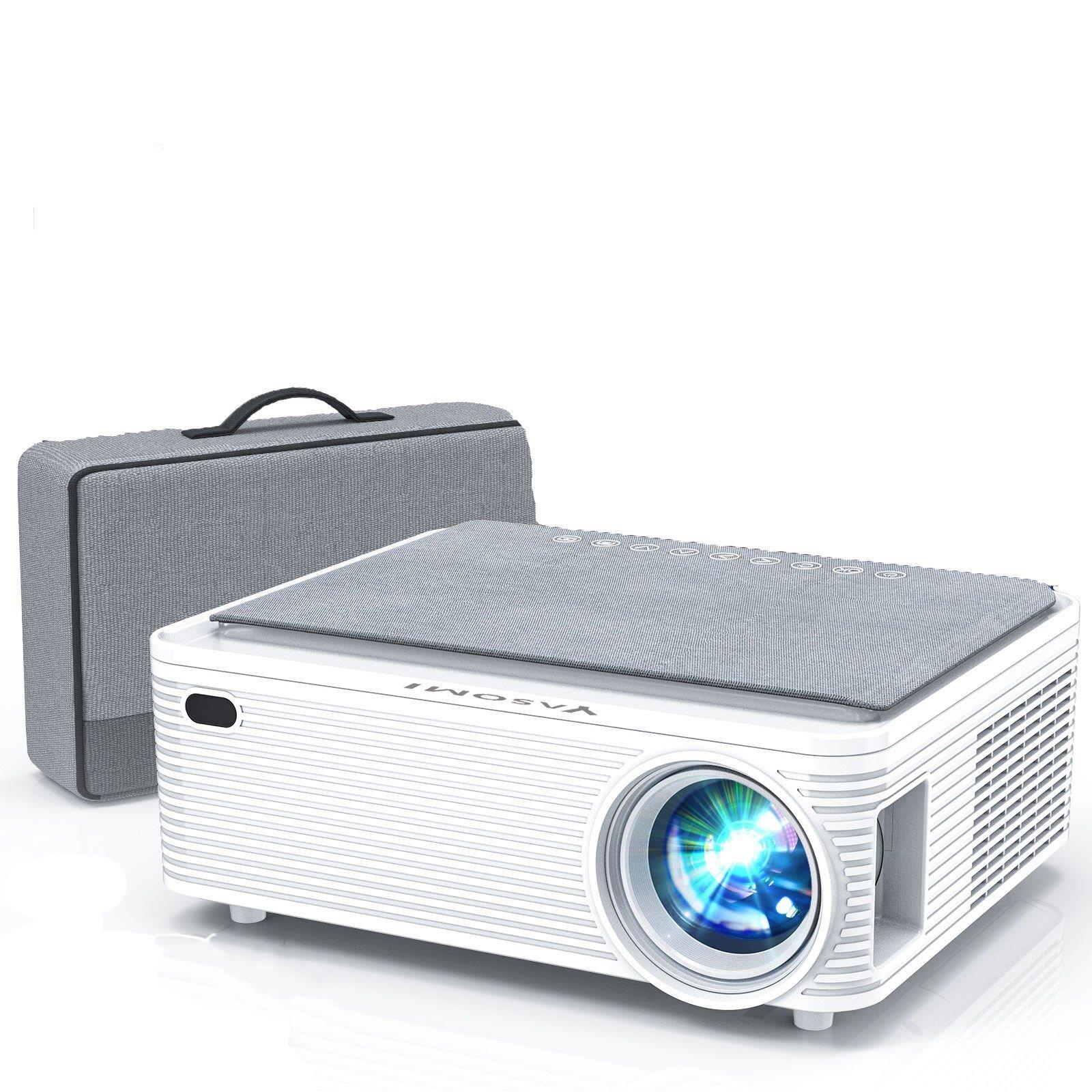 Yasomi Optive X5 1080P Full HD WIFI ve Bluetooth Destekli Uzaktan Kumandalı Projeksiyon Cihazı