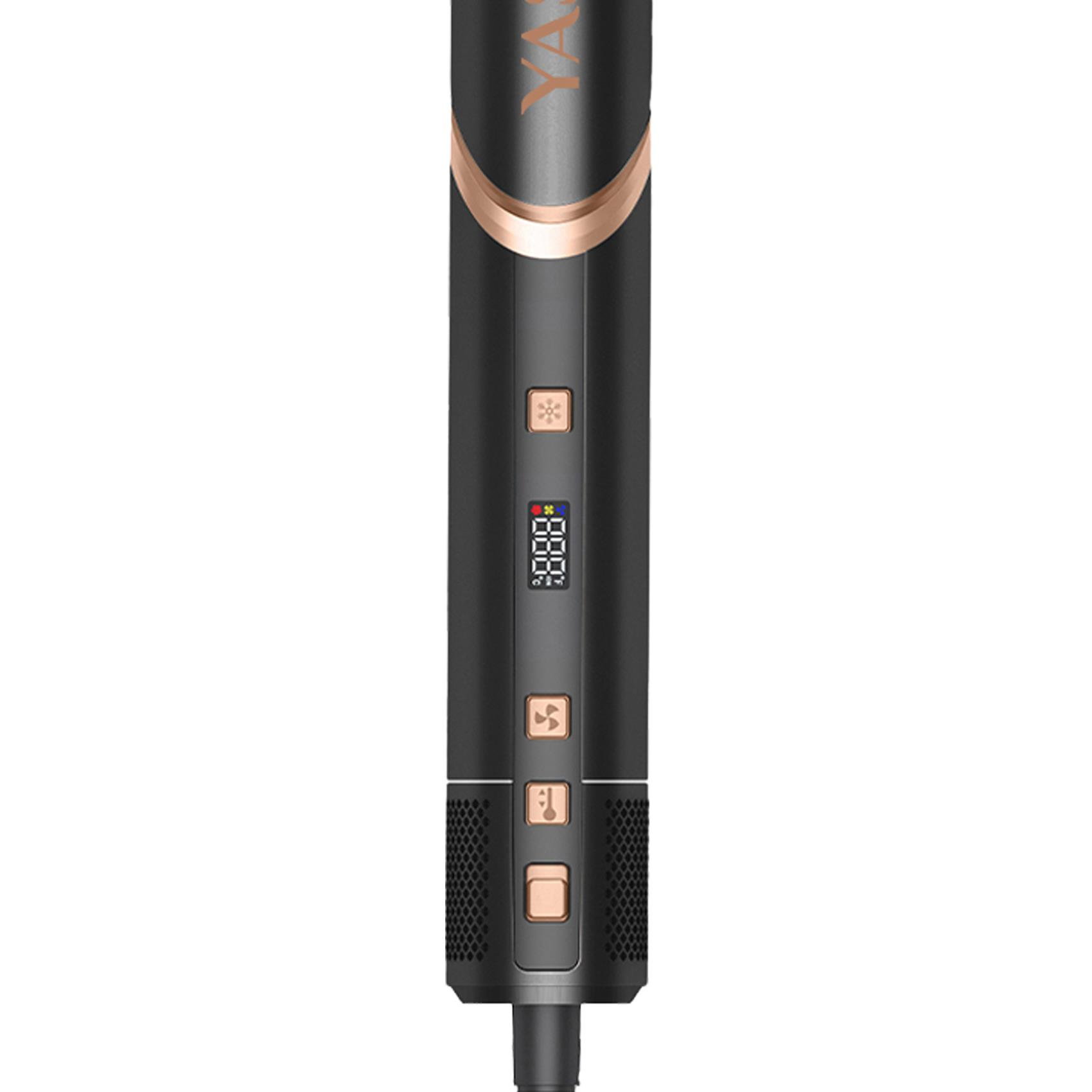 Yasomi Witero 9in1 Ultra Airwrap Multi-Styler Sıcak-Soğuk Hava Üflemeli Siyah Saç Şekillendirme Cihazı