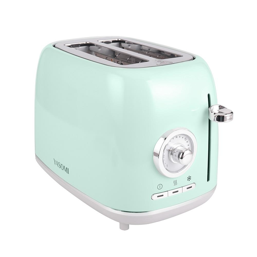 Yasomi YK-688T Retro Mavi İki Dilim Ekmek Kızartma Makinesi