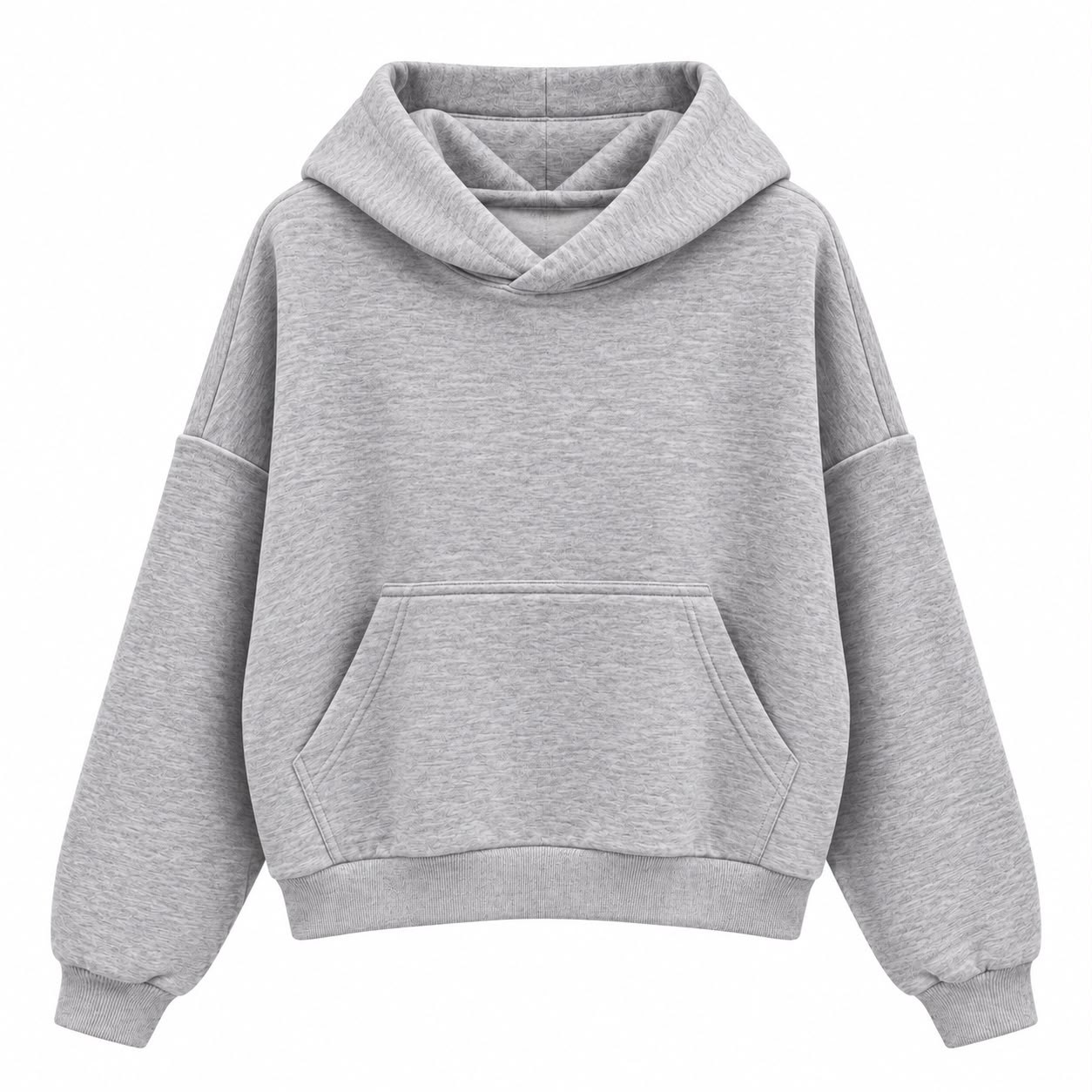 Angel Gri Arkası Pul Baskılı Sweat