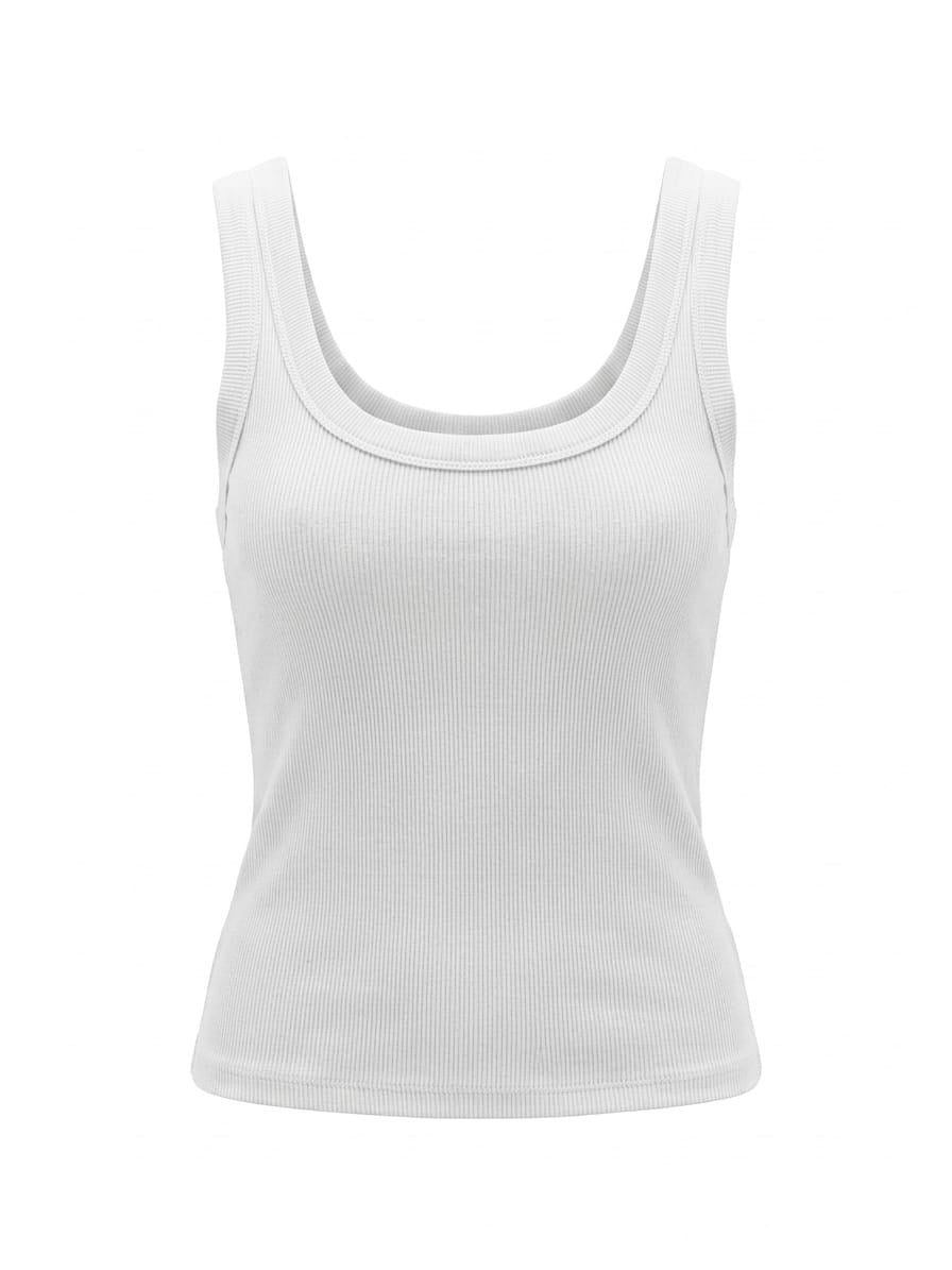 Cosi Beyaz Fitilli Basic Atlet