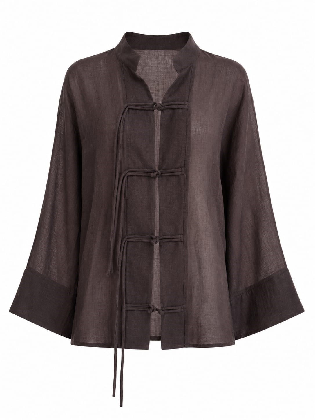 Hammer Kahve Kimono Bluz