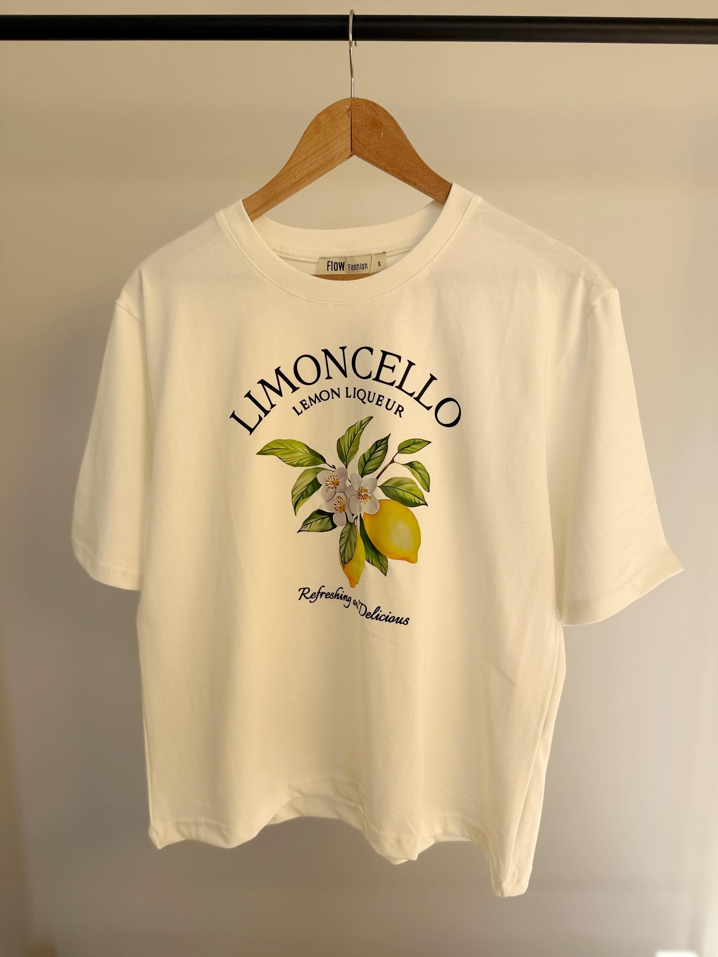 Limoncello Baskılı Premium Tişört