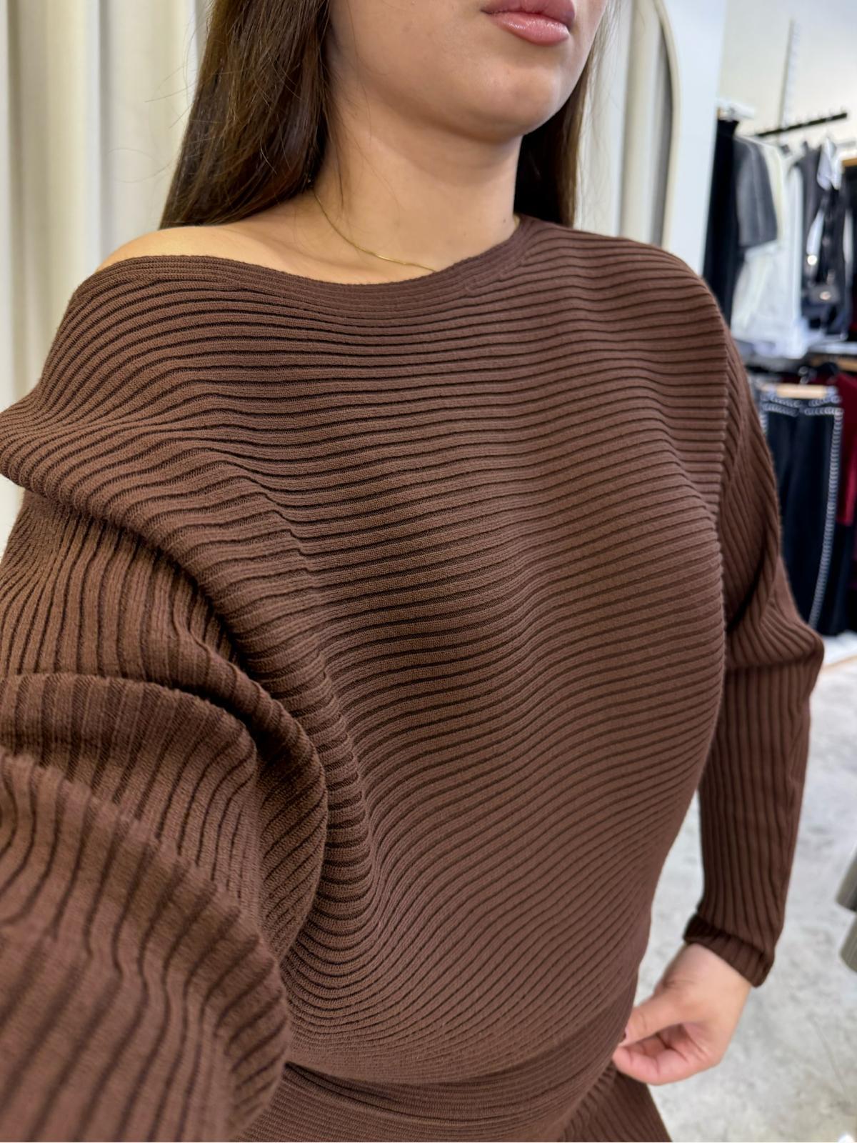 Marka Model Oys Triko Takım- KAHVE