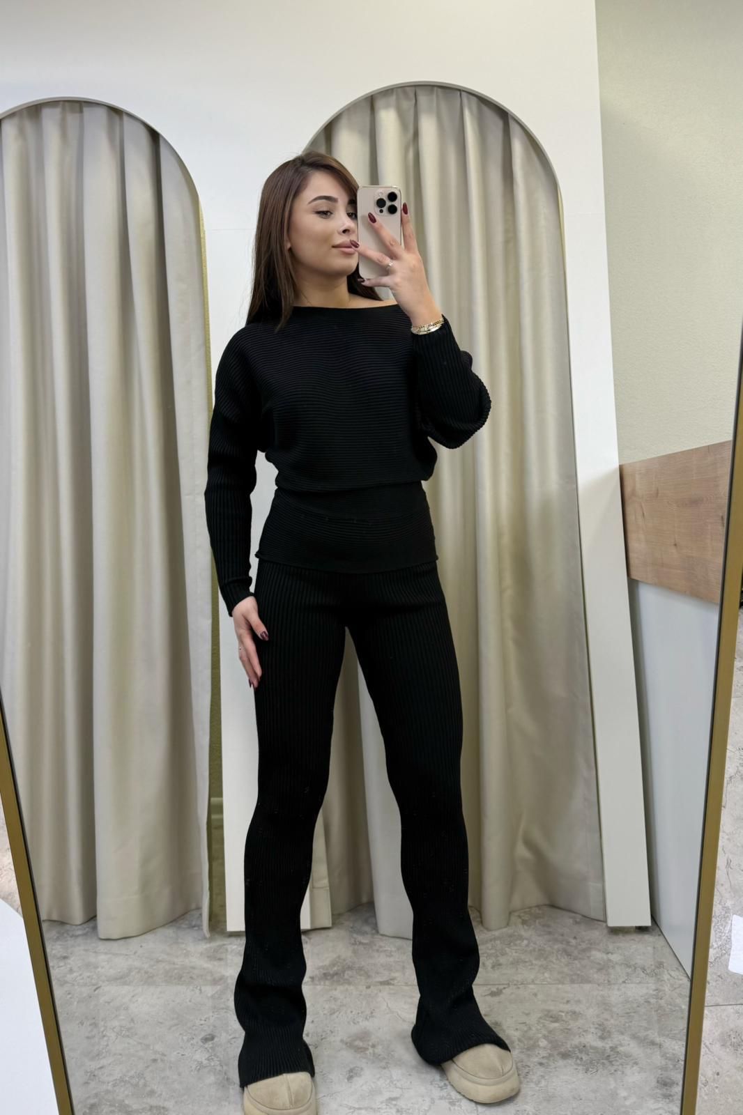 Marka Model Oys Triko Takım-SİYAH