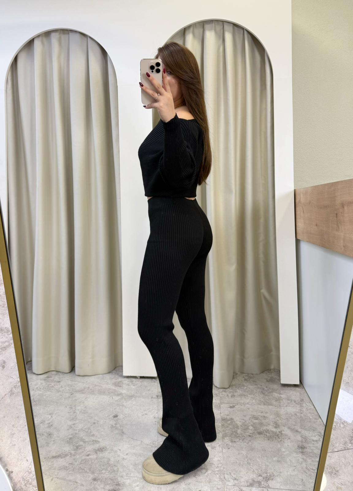 Marka Model Oys Triko Takım-SİYAH