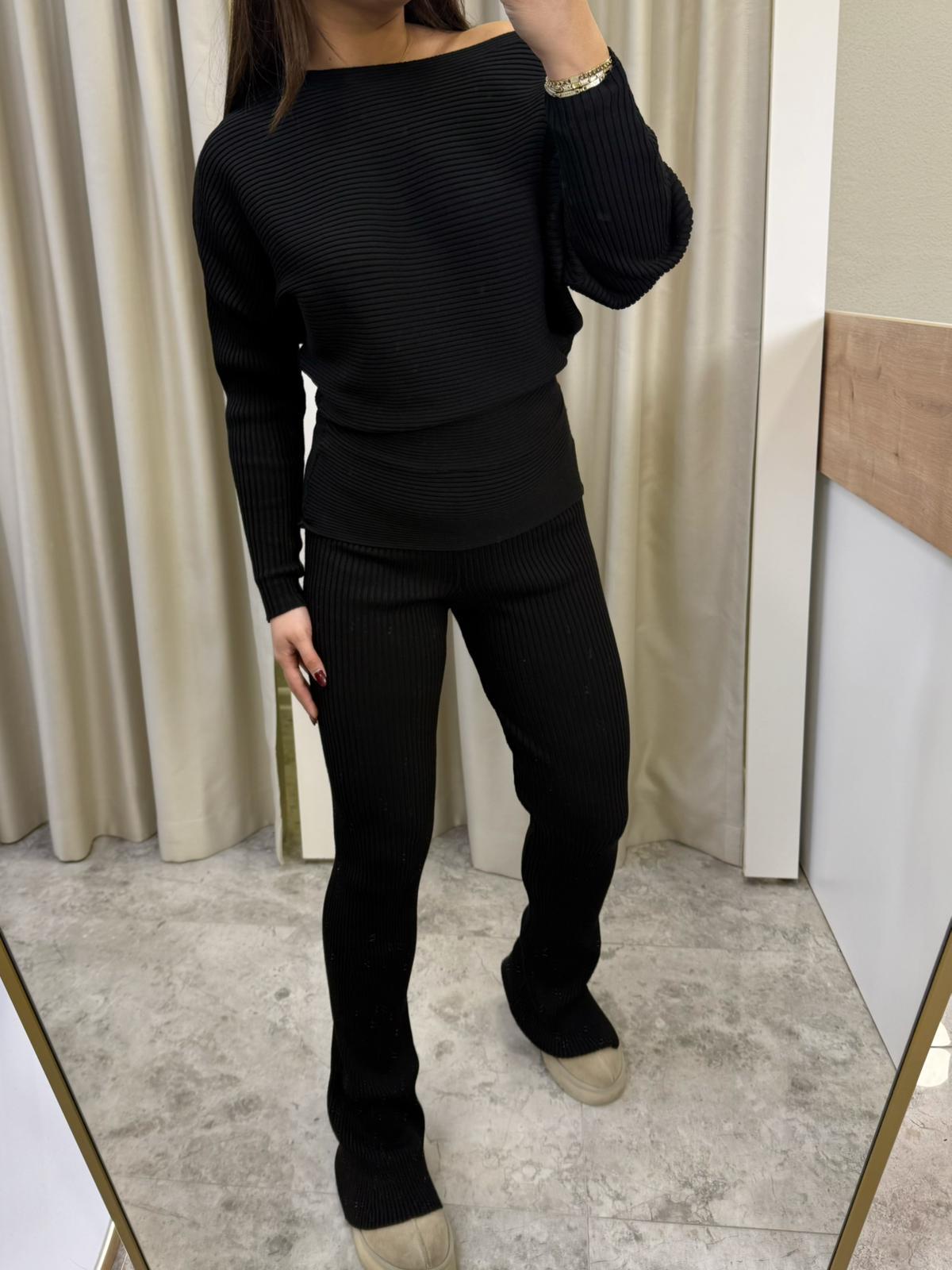 Marka Model Oys Triko Takım-SİYAH
