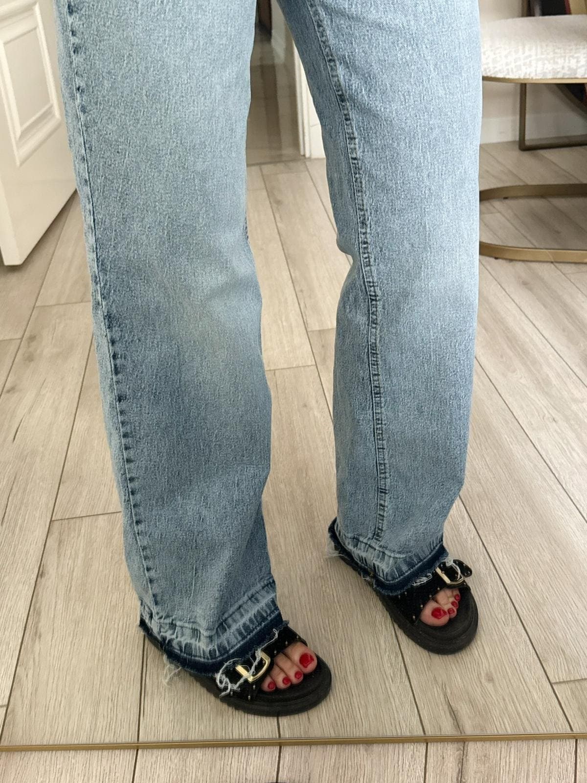 Mila Kemerli Likralı Marka Model Jean