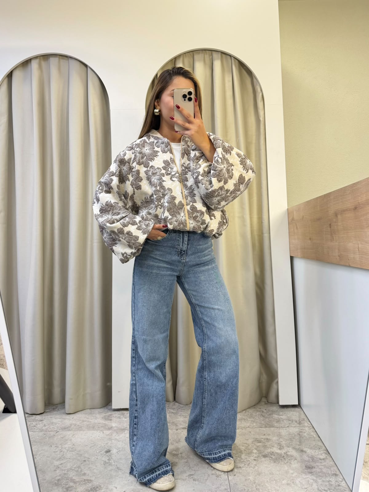 Petal Kahve Astarlı Pinterest Ceket 