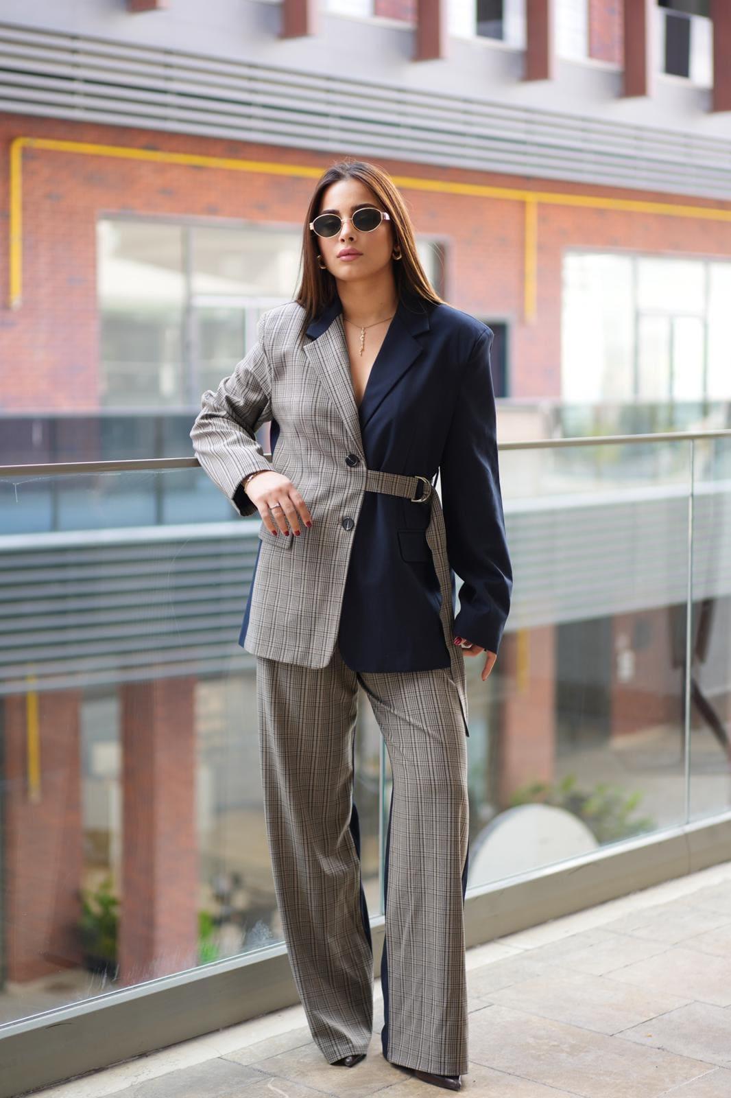 Quzu Tasarım Blazer Takım