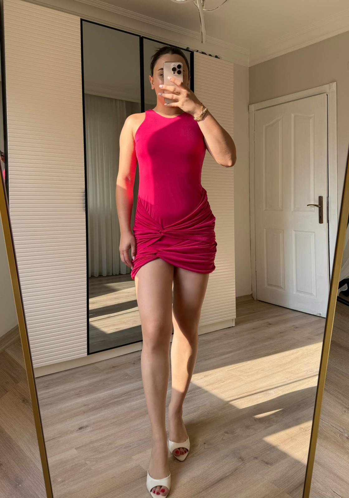 Sandy Düğümlü-Pembe