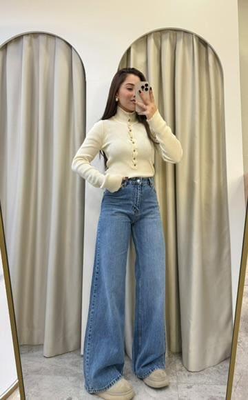 ZR Orj Marka Wide Leg Jean