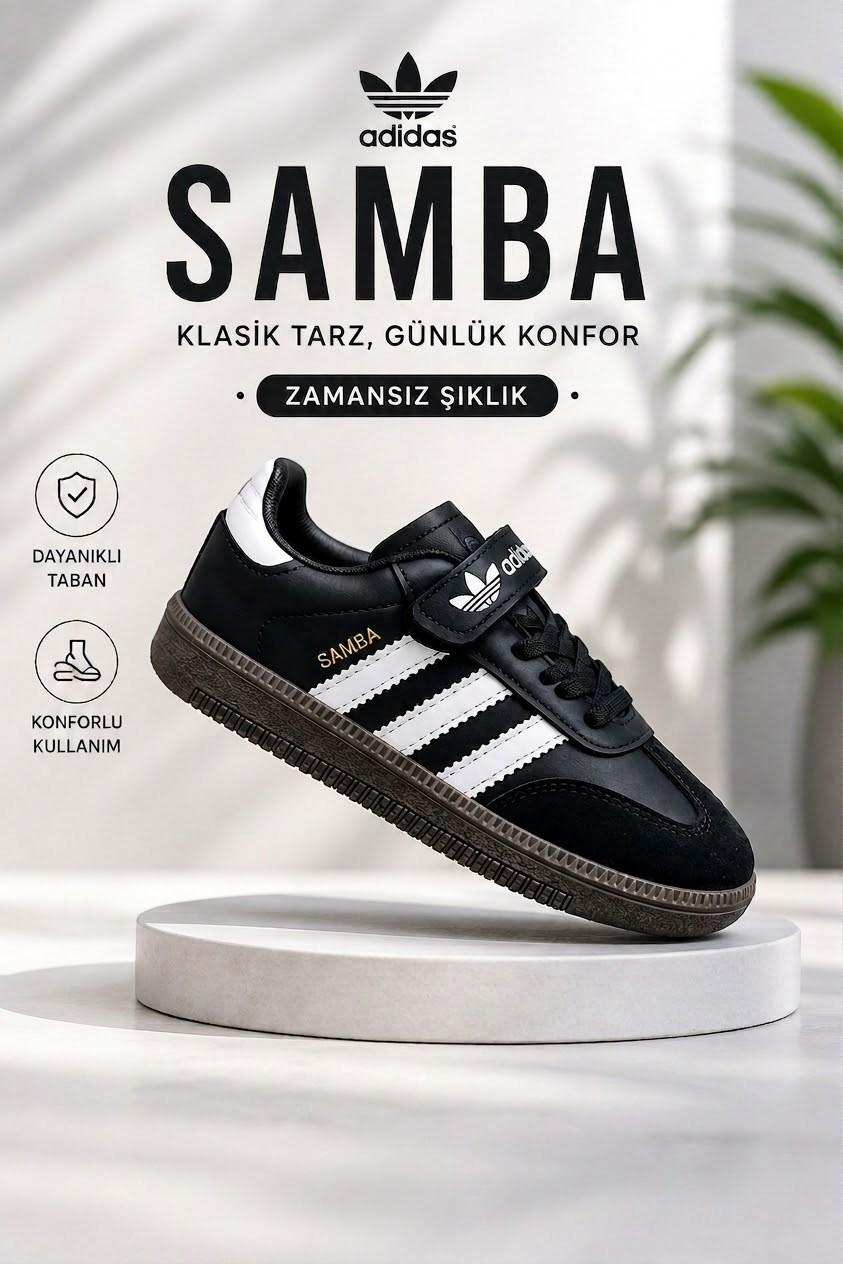 Adidas Samba Çocuk Günlük Spor Ayakkabı