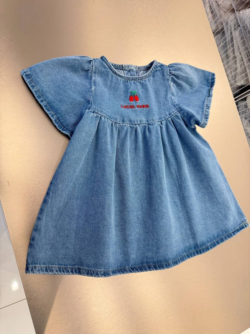 Laci'el Paris Cherry Kot Elbise 