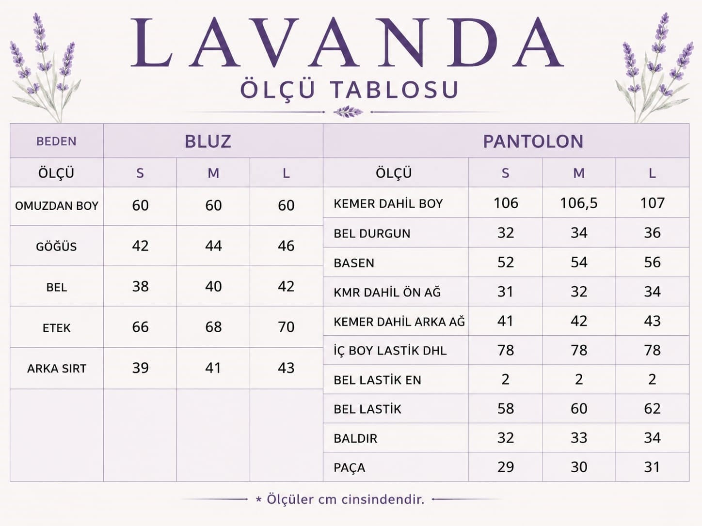 LAVANDA Ön Volanlı Bağcıklı Bluz Ve Pantolon İndigo Takım