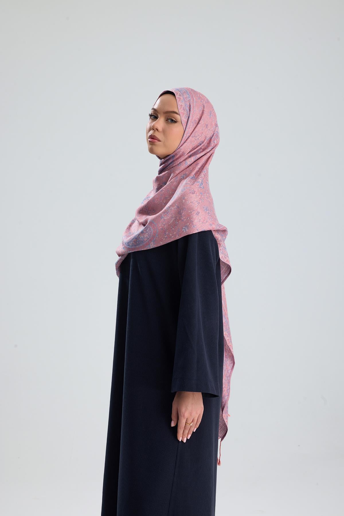 Cashmere Collection - Cotton Candy / Dokuma Kaşmir Şal (Yeni Sezon)