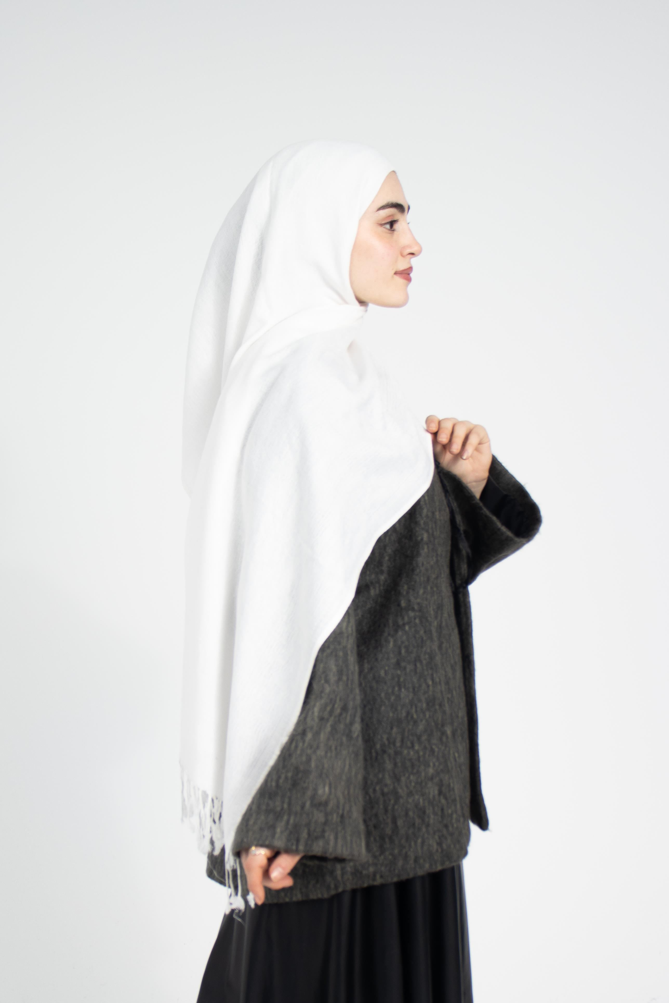 Cashmere Collection - Kar / Dokuma Kaşmir Şal