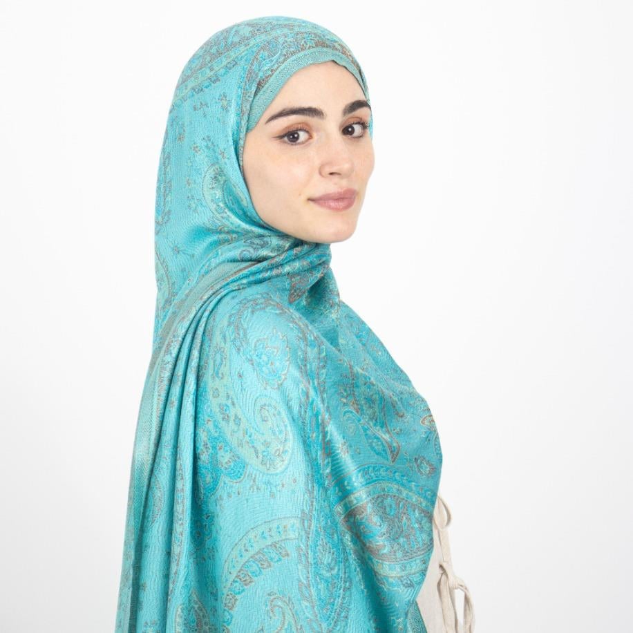 Hanım Sultanlar Koleksiyonu / Gülnuş Sultan - %100 İpek Şal