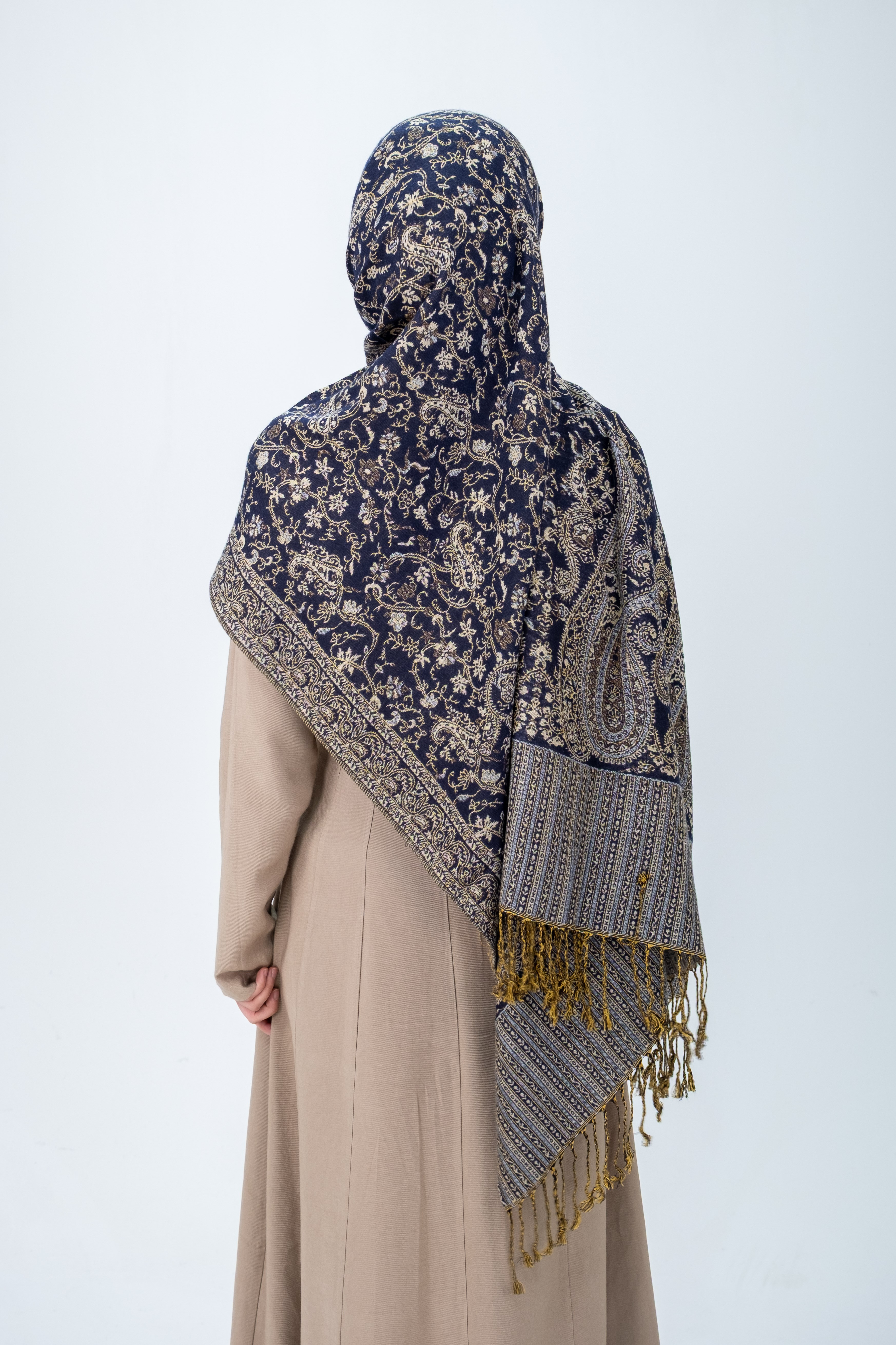 Royale Passage Serisi - Bazaar Twilight - Cashmere Collection / Dokuma Kaşmir Şal