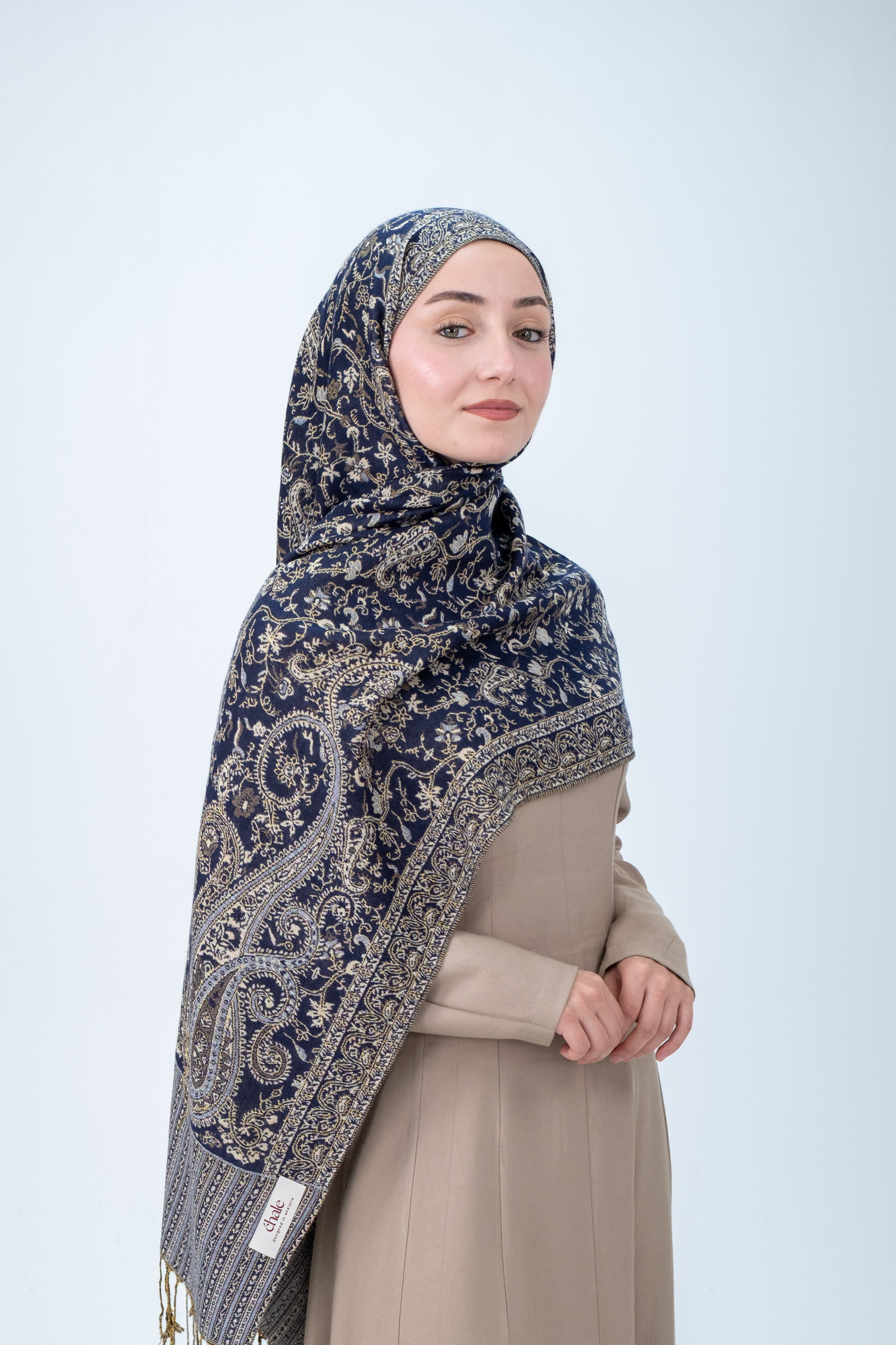Royale Passage Serisi - Bazaar Twilight - Cashmere Collection / Dokuma Kaşmir Şal