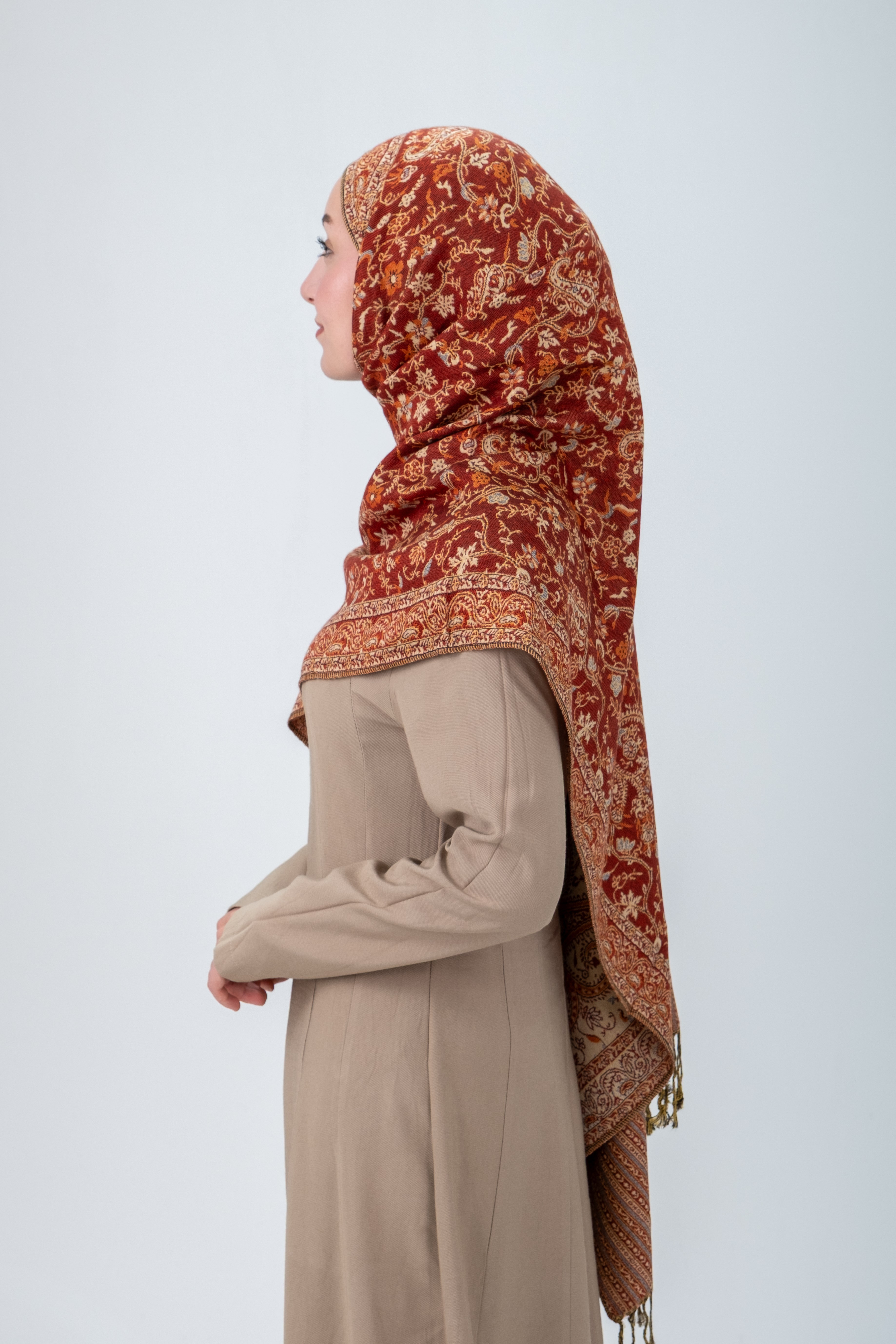 Royale Passage Serisi - Desert Whistle - Cashmere Collection / Dokuma Kaşmir Şal