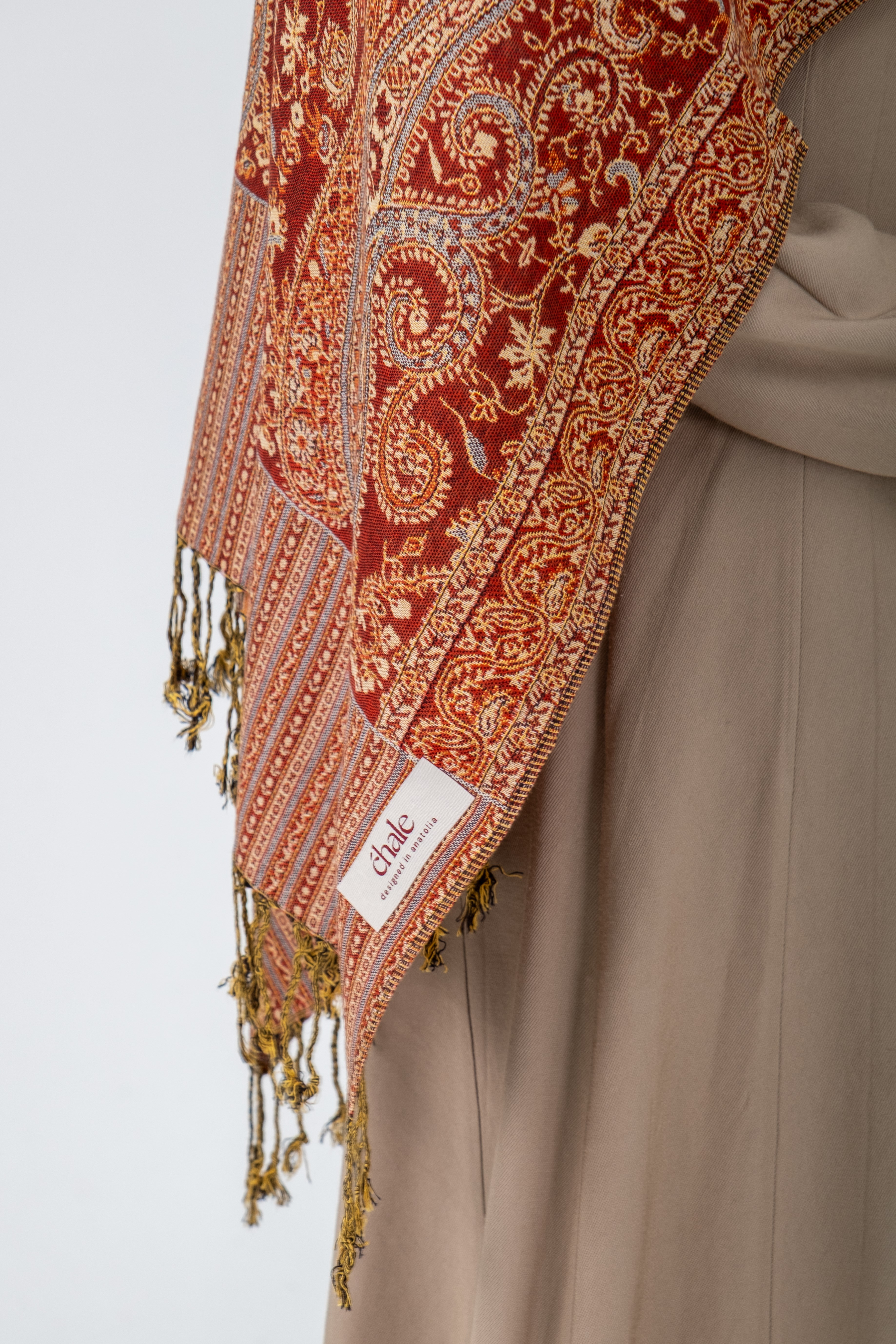 Royale Passage Serisi - Desert Whistle - Cashmere Collection / Dokuma Kaşmir Şal