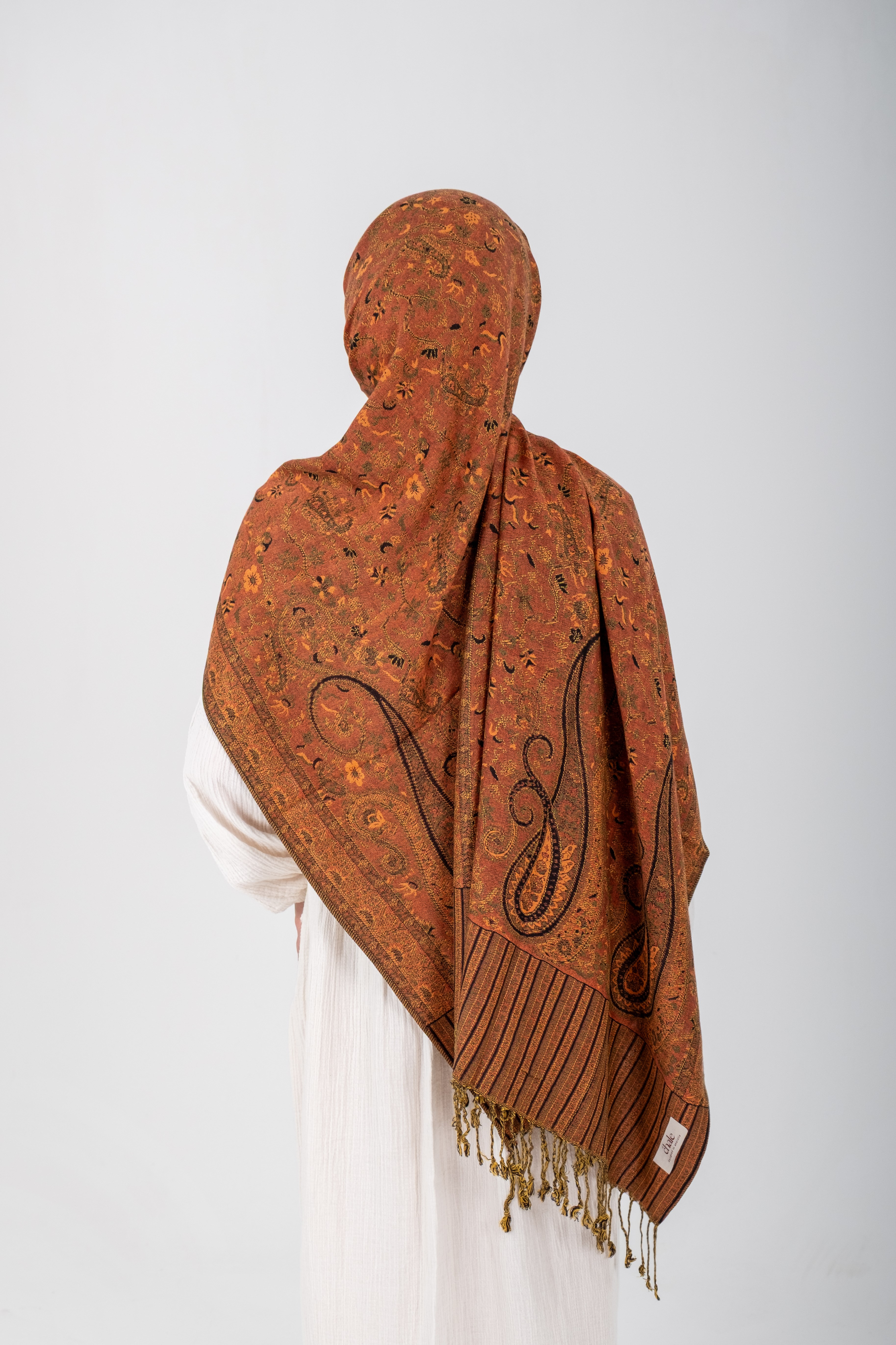 Royale Passage Serisi - Honey Blossom - Cashmere Collection / Dokuma Kaşmir Şal