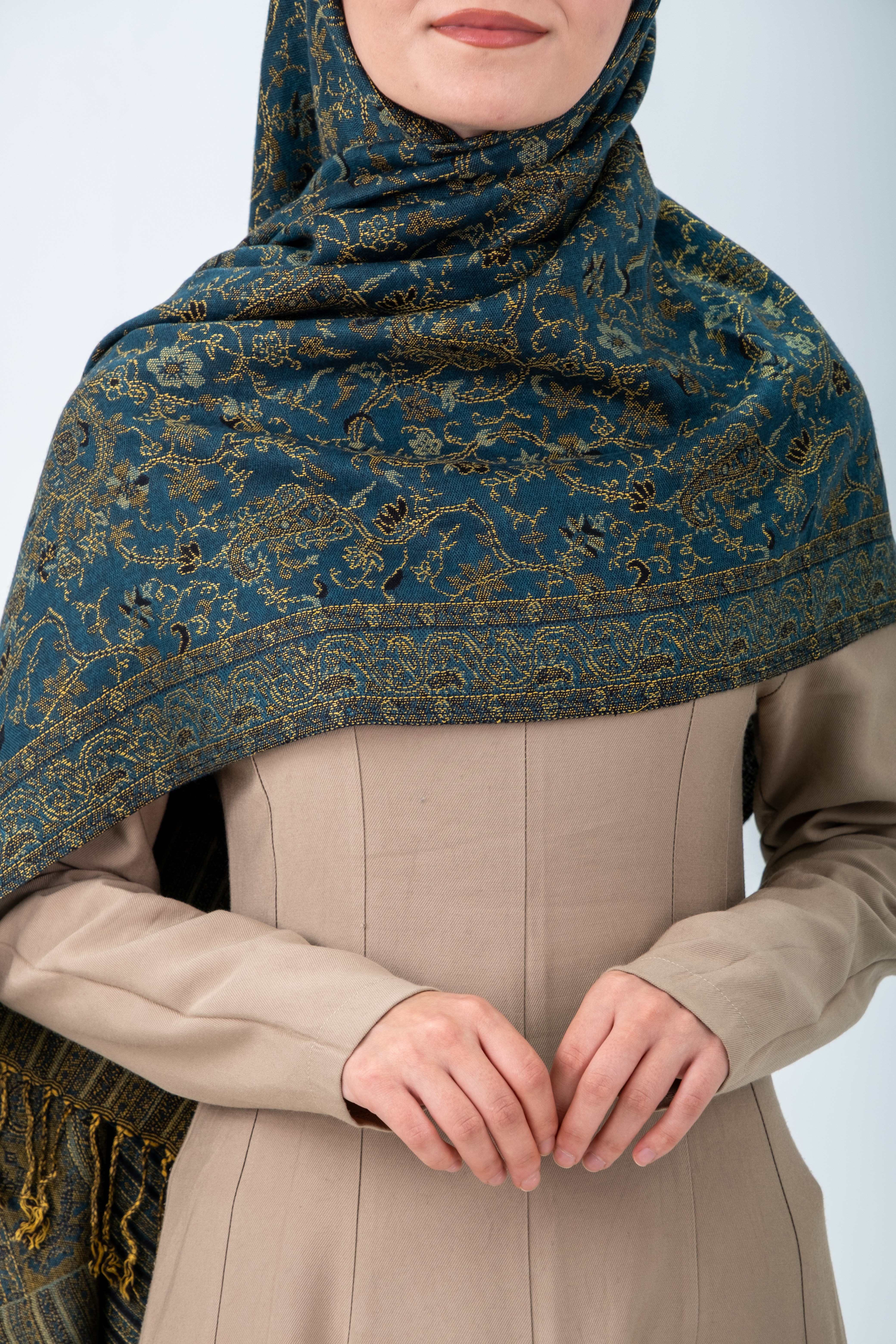 Royale Passage Serisi - Levantine Glow - Cashmere Collection / Dokuma Kaşmir Şal