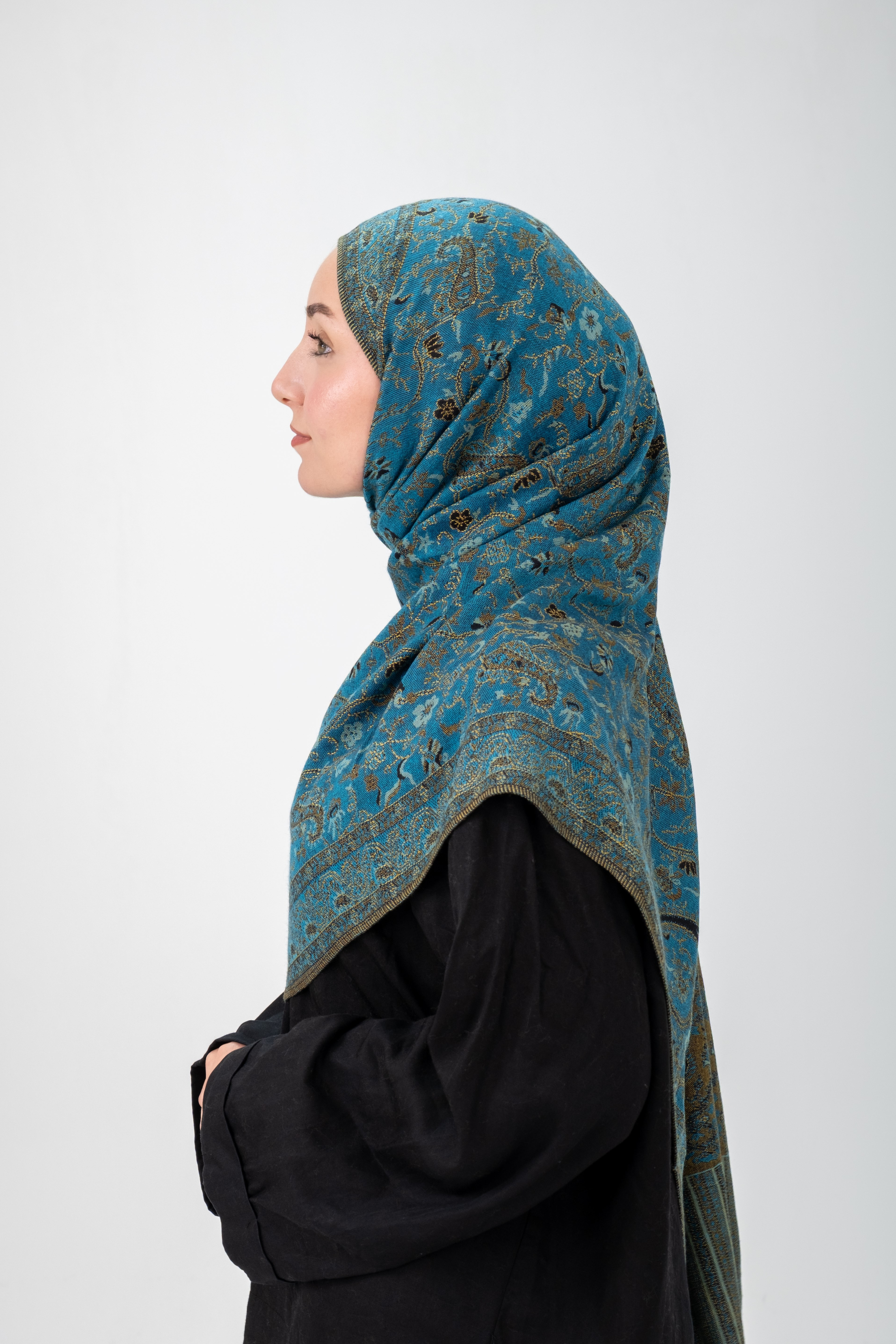 Royale Passage Serisi - Mosaic Siren - Cashmere Collection / Dokuma Kaşmir Şal